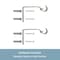 Kenney Mfg Kenney Davenport 1/2 Petite Cafe Decorative Window Curtain Rod, 28-48, Brushed Nickel KN55970 - alternate 3